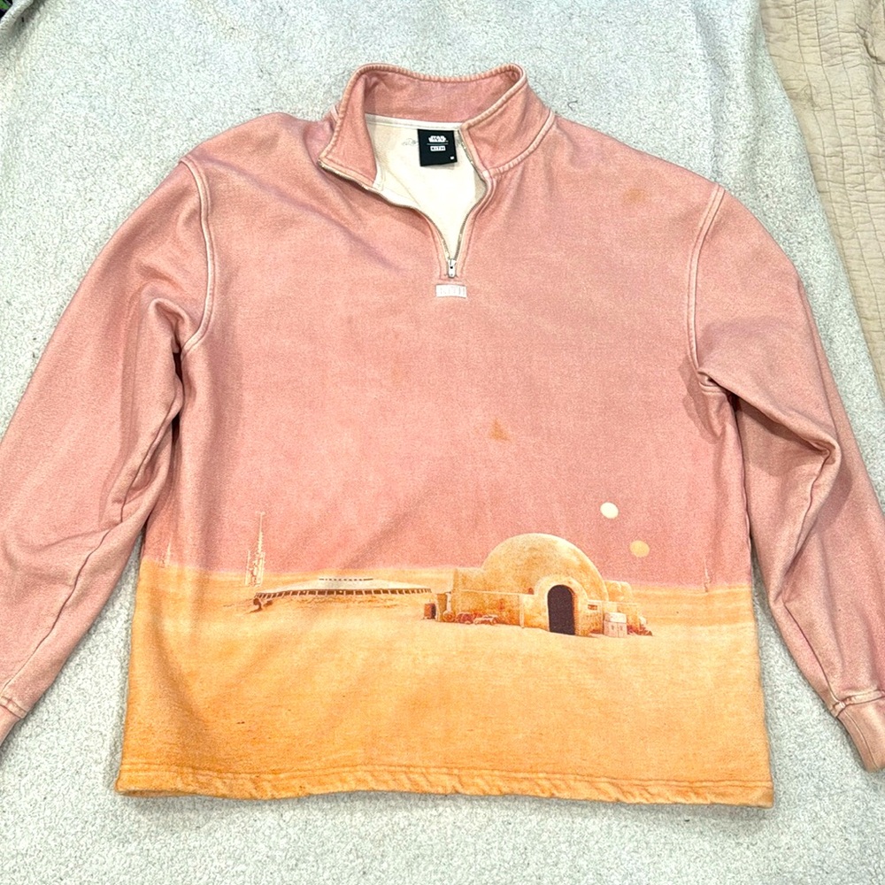 Star Wars x kith quarter zip